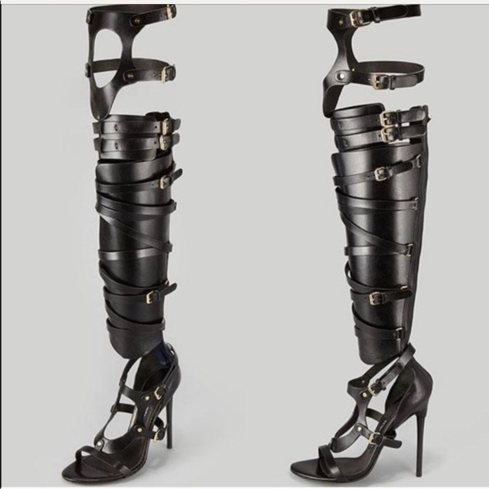 TOM FORD Gladiator Cage Boots-S39